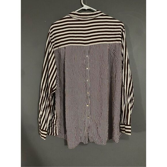 JANE AND DELANCEY Womens Button Back Tunic Blouse Shirt Top Plus Size 2X - Picture 6 of 6